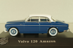Volvo 120 Amazon 1956, blue/white, 8506002, Atlas Volvo Collection, 1:43