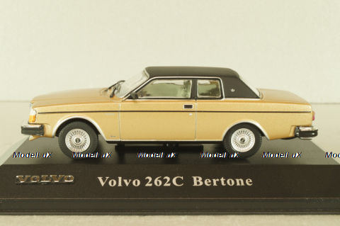 Volvo 262C Bertone 1977, gold/black , 8506010, Atlas Volvo Collection, 1:43