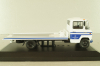 Mercedes L 608 D (W309) tow truck 1980, white/blue, MBOMS076, Altaya, Mercedes-Benz Offizielle Modell Sammlung #76, 1:43
