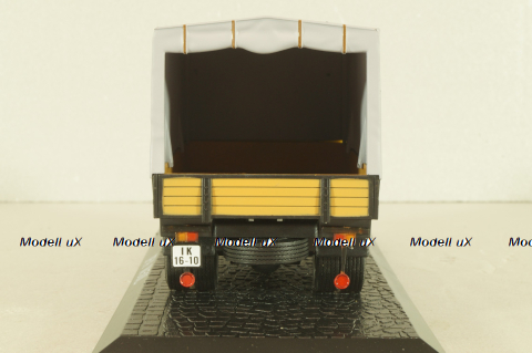 IFA W50L truck 1965, yellow/grey, 7167101, Atlas 1:43