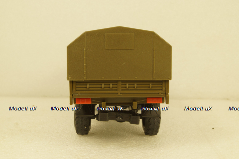 Камаз-4326, 4х4 поворотный мост хаки, Элекон 1:43