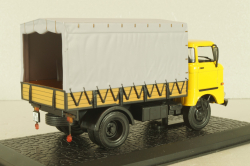IFA W50L truck 1965, yellow/grey, 7167101, Atlas 1:43