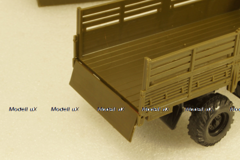 Камаз-4326, 4х4 поворотный мост хаки, Элекон 1:43