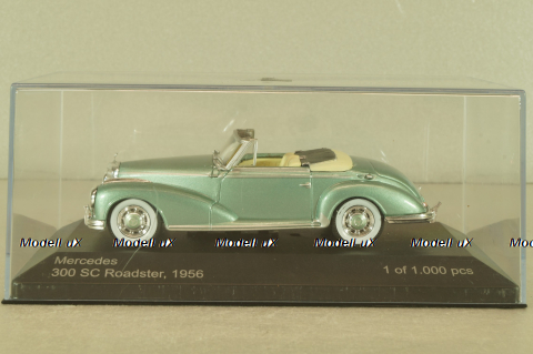 Mercedes-Benz 300 (W188) SC Roadster 1956, light green, WhiteBox 1:43