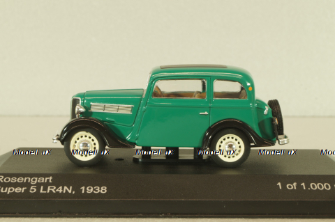 Rosengart Super 5 LR4N 1938, green, WhiteBox 1:43