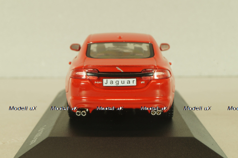 Jaguar XFR 2010, red, 322640, WhiteBox 1:43