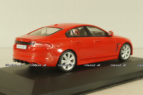 Jaguar XFR 2010, red, 322640, WhiteBox 1:43