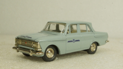 Москвич-412 Такси, февраль 89г., Тантал/Радон  1:43