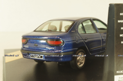 Renault Megane Classic (Phase 1) 1997, blue, V075A, Vitesse 1:43