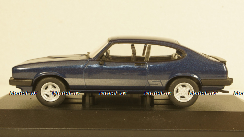 Ford Capri MkIII 2.0 S met.blue/silver, Vanguards 1:43