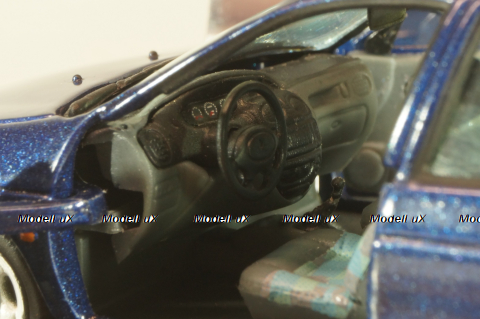 Renault Megane Classic (Phase 1) 1997, blue, V075A, Vitesse 1:43