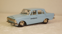 Москвич-412, такси, А2 Март 1984г. Тантал/Радон 1:43