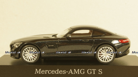 Mercedes AMG GT S (C190) metallic-black, Norev 1:43