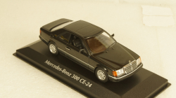 Mercedes 320CE (С124) Black Metallic, Maxichamps 1:43
