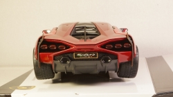 LAMBORGHINI SIAN FKP 37 HYBRID 2020 red, Burago 1:18