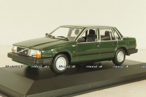 Volvo 740 GL 1986, dark green, 940171700, Maxichamps 1:43