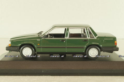 Volvo 740 GL 1986, dark green, 940171700, Maxichamps 1:43