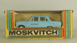 Москвич-412, такси, октябрь 92г., Тантал/Радон 1:43