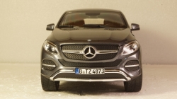 Mercedes GLE-CLASS COUPE 2015 grey metallic, 183790, Norev 1:18