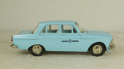 Москвич-412, такси, октябрь 92г., Тантал/Радон 1:43