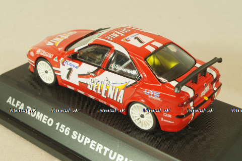 Alfa Romeo 156 #7 Superturismo 1999, red, 90016, Jadi 1:43