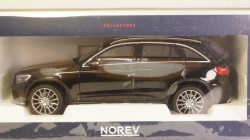 Mercedes GLC 2015 black, 183791, Norev 1:18