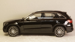 Mercedes GLC 2015 black, 183791, Norev 1:18