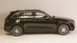 Mercedes GLC 2015 black, 183791, Norev 1:18
