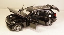 Mercedes GLC 2015 black, 183791, Norev 1:18