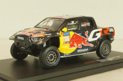 Toyota GR DKR Hilux EVO T1U #206 Dakar 2024, L.Moraes/A.Monleon, black, RAM931A, IXO 1:43