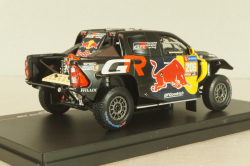 Toyota GR DKR Hilux EVO T1U #206 Dakar 2024, L.Moraes/A.Monleon, black, RAM931A, IXO 1:43