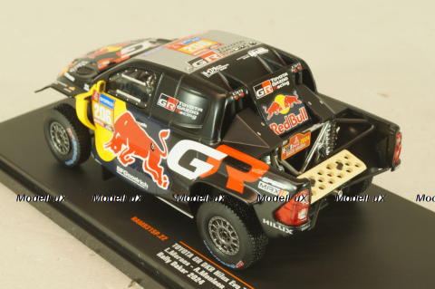 Toyota GR DKR Hilux EVO T1U #206 Dakar 2024, L.Moraes/A.Monleon, black, RAM931A, IXO 1:43