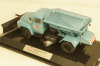 ПР-130 пескоразбрасыватель на шасси Зил-130 1968г, голубой, 113023, DiP Models 1:43