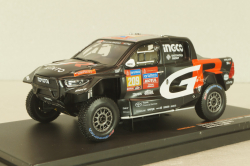 Toyota GR DKR Hilux EVO T1U #209 Dakar 2024, G.Villiers/D.Murphy, black, RAM930, IXO 1:43