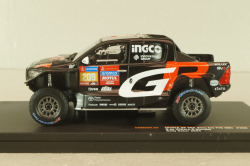 Toyota GR DKR Hilux EVO T1U #209 Dakar 2024, G.Villiers/D.Murphy, black, RAM930, IXO 1:43