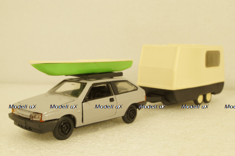 Ваз-2108 с прицепом Дача, Фирма Досуг 1:43