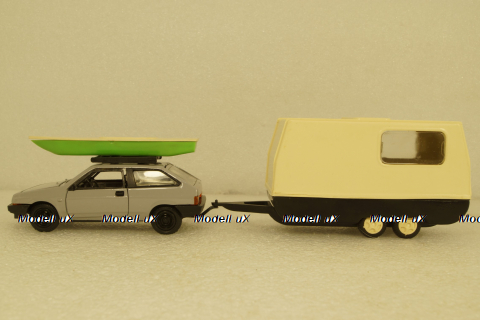 Ваз-2108 с прицепом Дача, Фирма Досуг 1:43