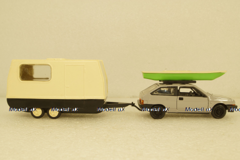 Ваз-2108 с прицепом Дача, Фирма Досуг 1:43