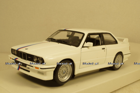 BMW 3-series M3 ( E30) 1988, white, BU21100W , Bburago 1:24