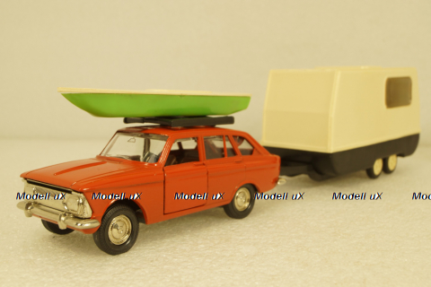 Иж-1500 Комби прицепом Дача, Фирма Досуг 1:43