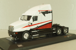 Kenworth T2000 1998, white/red, TR214, IXO 1:43