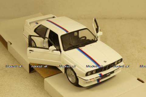 BMW 3-series M3 ( E30) 1988, white, BU21100W , Bburago 1:24