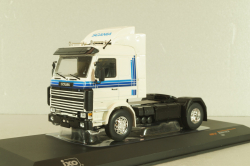 Scania 143 M 1987, white, TR207, IXO 1:43
