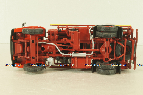OM N100 truck 1972, red/silver, CAMD083, Camion D'epoca #83, Deagostini 1:43