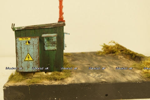 Диорама АЗС, Modellux 1:43