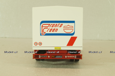 Iveco 79.14 refrigerator truck 1983, blue/white, CAMD082, Camion D'epoca #82,  Deagostini 1:43