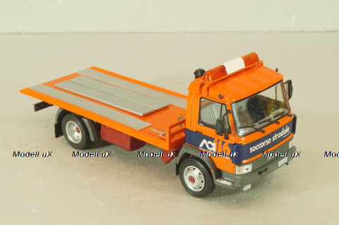 Iveco 79.12 tow truck 1987, orange, CAMD085, Camion D'epoca #85, Deagostini 1:43