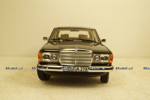 Mercedes 230E (W123) 1980, black, 183711, Norev 1:18