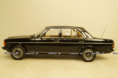 Mercedes 230E (W123) 1980, black, 183711, Norev 1:18