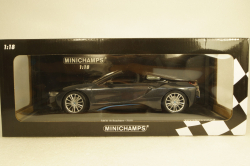 BMW I8 Roadster (I15) 2017 grey metallic, 155027030, Minichamps 1:18